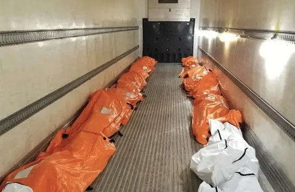 Tibb bacısı koronavirusdan ölənlərin elə fotosunu paylaşdı ki... - FOTO