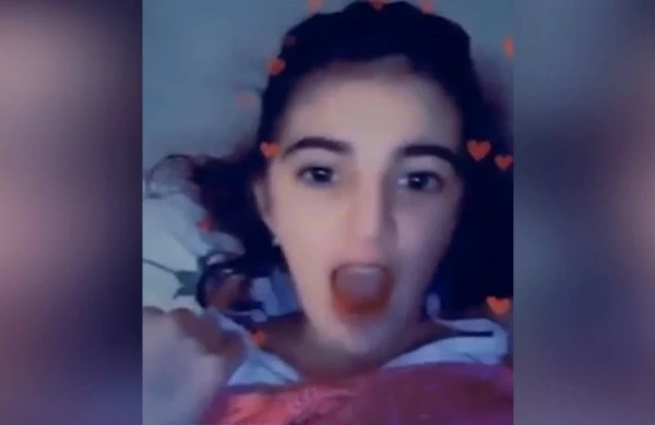 Bakıda şəhidləri təhqir edən qızı tapıb görün nə etdilər... - VİDEO