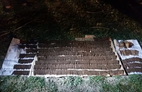 Ucarda külli miqdarda hərbi sursat tapılıb - FOTO