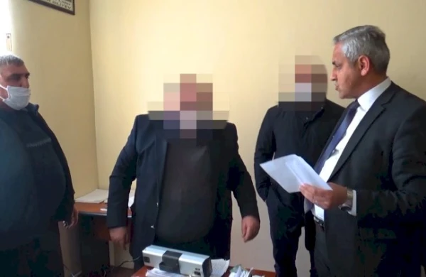 Azərbaycanda bələdiyyə sədri saxlanıldı – 431 ədəd saxta arayış satıb + Foto