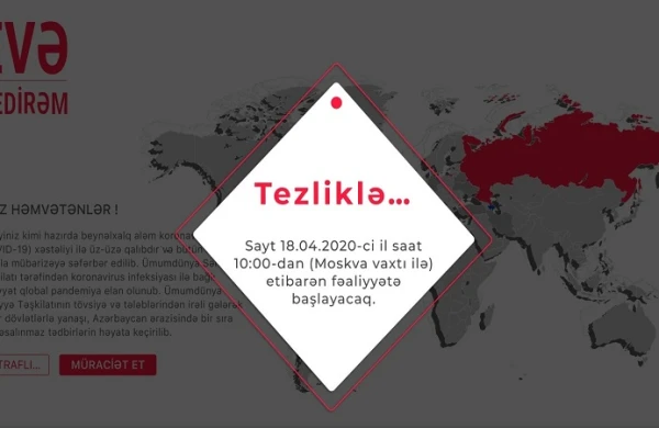 Diqqət! Xaricdə qalan azərbaycanlılar bu portala mesaj yazın