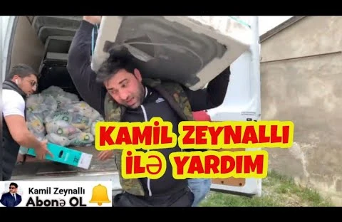 Kamil Zeynallı fəhlələrə yardım etdi - VİDEO