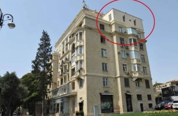 Bakıda sirli bina: 7-ci mərtəbədə kim yaşayaır? –  FOTO