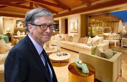 Bill Geytsin karantin günlərini keçirdiyi 43 milyonluq malikanəsi - FOTO