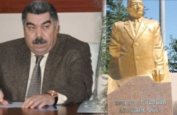 Atasına qızıldan heykəl qoyduran icra başçısı KİMDİR?