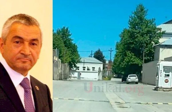İcra başçısı evinin qarşısında post qurdurdu – FOTOLAR
