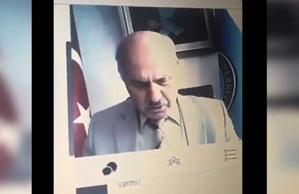 Onlayn dərs zamanı biabırçılıq: Kişi müəllim qızlara...(VİDEO)