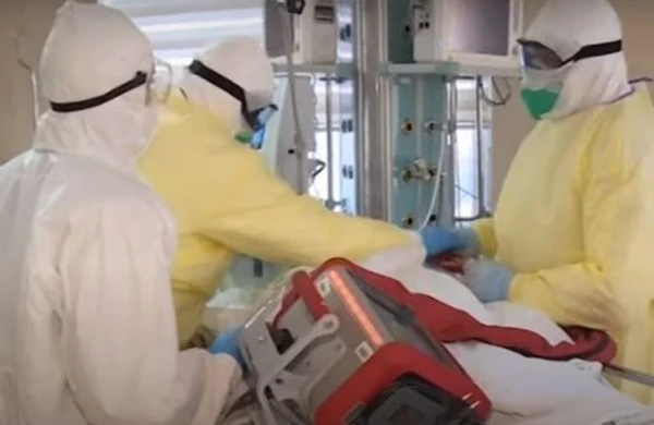 Azərbaycanda ağırlaşan koronavirus xəstələrinin görüntüsü yayıldı (18+VİDEO)