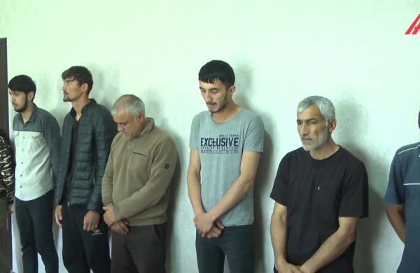 Azərbaycanda əməliyyat: Qadın 6 nəfər kişiylə tutuldu +VİDEO
