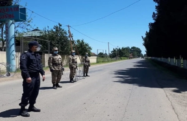 Lənkəranın 4 kəndi koronavirusun çəngində FOTO