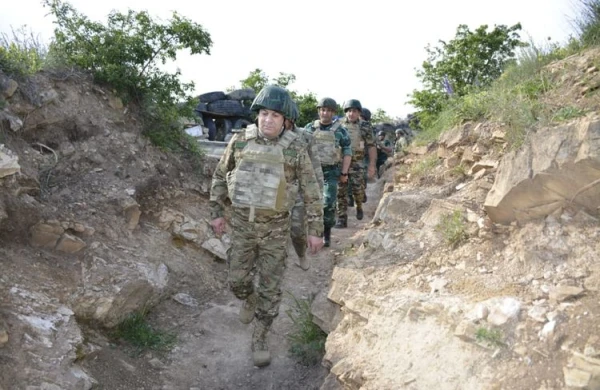 Generallar təcili sərhədə getdi  - FOTOLAR