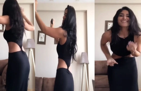 Pərvin Abıyevanın BİABIRÇI GÖRÜNTÜLƏRİ YAYILDI: qucaqda oturub... - VİDEO