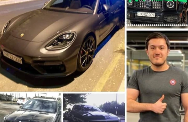 BDU-nun 2 mühafizəçi ilə gəzən tələbəsi kimdir? - FOTO