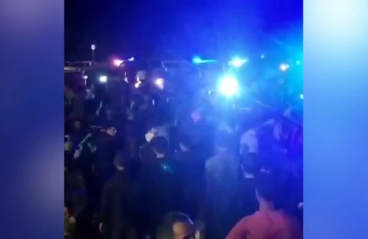 Dağıstan polisi sərhəddə toplaşan azərbaycanlılara atəş açdı - VİDEO