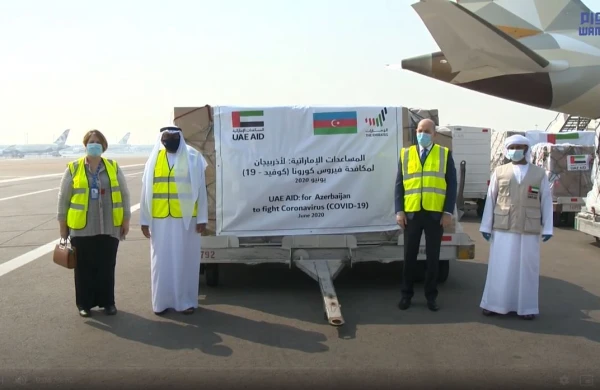 Ərəblər Azərbaycana yardım göndərdi - VİDEO