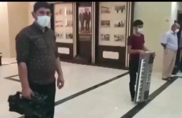 Azərbaycanda karantində toy çalındı: Polis qonaqları saxladı (FOTO/VİDEO)