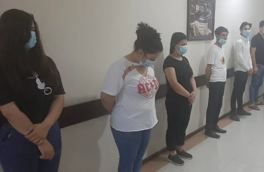 Qanunsuz işləyən kafe sahibi həbs edilib, 6 müştəri cərimə olunub
