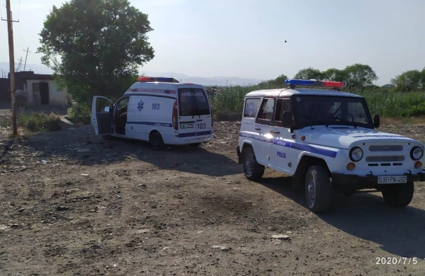 Lənkəranda həyəcanlı anlar: Ərzaiyə polis və təcili yardım gəldi