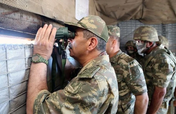 Azərbaycanlı generallar ön xətdə: Tapşırıqlar verildi - FOTO