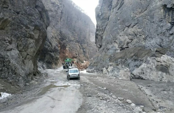 Quba-Xınalıq yolu bağlandı