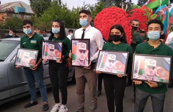 Şəhid Anar Novruzov dəfn olundu