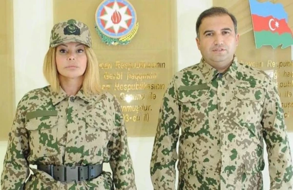 Aygün Kazımova da orduya yazıldı - FOTO