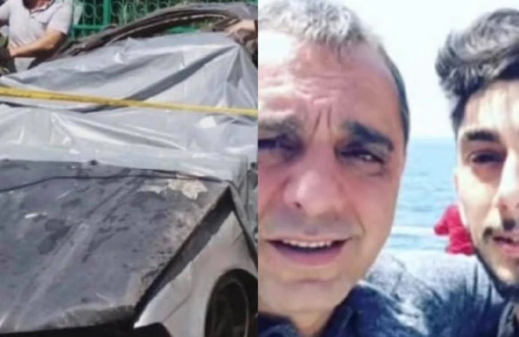 İbrahim Borçalının oğlunun öldüyü qəzadan FOTOLAR