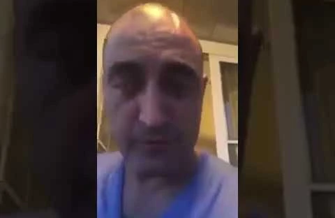 Azərbaycanlılara hücum edən erməni qorxusundan boynundan atdı - VİDEO