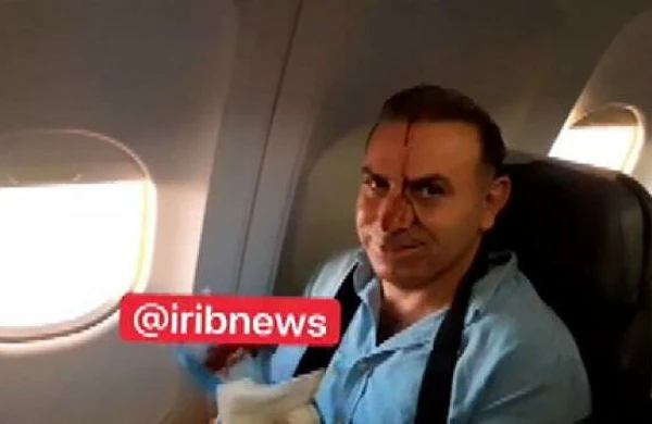 Опубликовано ВИДЕО перехвата иранского лайнера американским истребителем