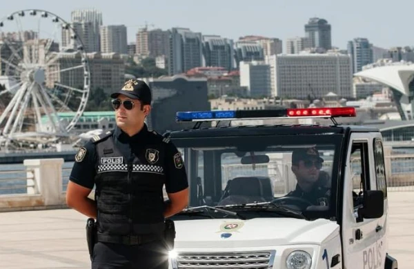 Bakıda bu polislər elektromobillə xidmət aparacaq - FOTO