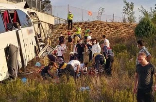 Türkiyədə DƏHŞƏTLİ HADİSƏ: ÖLÜ VƏ YARALI VAR