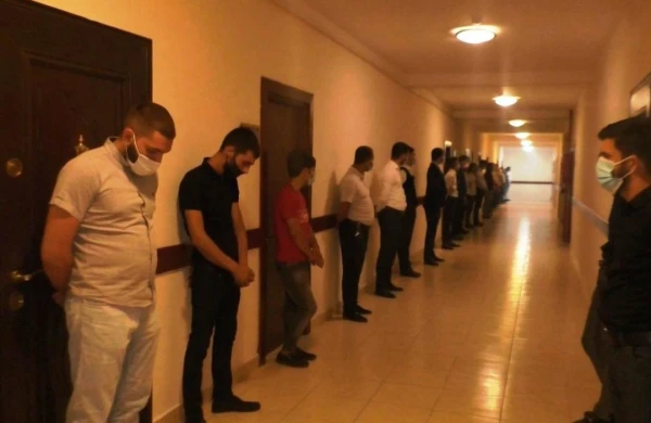 Qubada toy yarımçıq dayandırıldı, bəy və restoran sahibi saxlanıldı - FOTO
