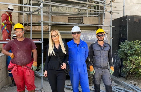 Nura toylar olmadığına görə tikinti şirkətində işə düzəldi - FOTOLAR
