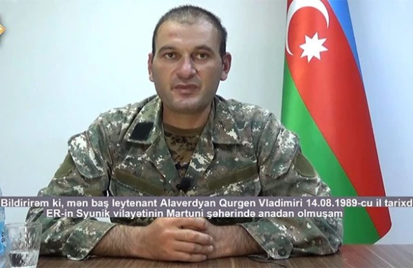 Saxlanılan erməni diversiya qrupunun komandiri danışdı - VİDEO