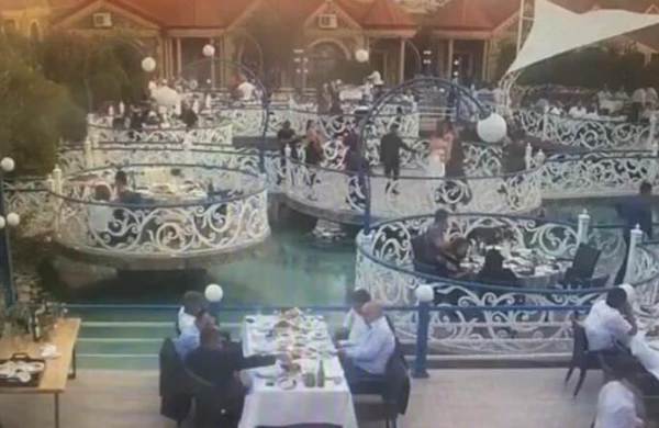 Daha bir vəzifəli şəxs övladına toy etdi, polis işə qarışdı - FOTO/VİDEO