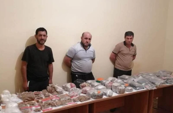 İrandan Azərbaycana narkotik keçirən dəstə saxlanıldı - FOTO