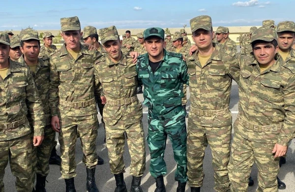 Hacı Əliyev: "Əsgərlərimiz qələbə eşqi ilə alışıb-yanırlar"