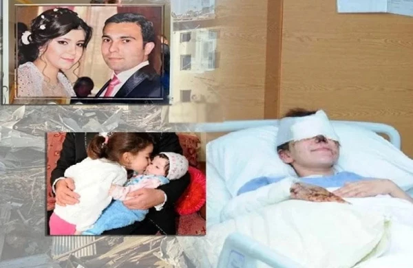 Gəncə terrorunda gözlərini itirən 2 uşaq anası - "Balalarımı ürəyimlə görərəm"
