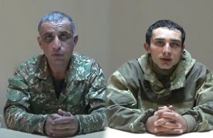 Hərbi əsirlər Ermənistana çağırış etdi - Video