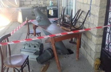 Ermənilər Tərtərin Ələsgərli kəndini raket atəşinə tutub - FOTO