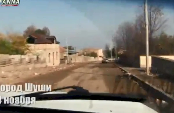 Rus blogger Şuşa döyüşlərindən sensassion video yaydı