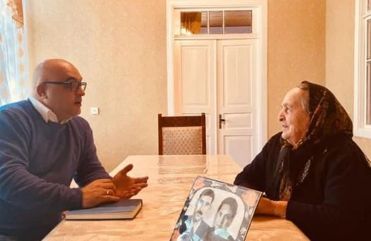 Ermənistanın keçmiş müdafiə nazirinin bacısı Kürdəmirdə yaşayır - FOTOLAR