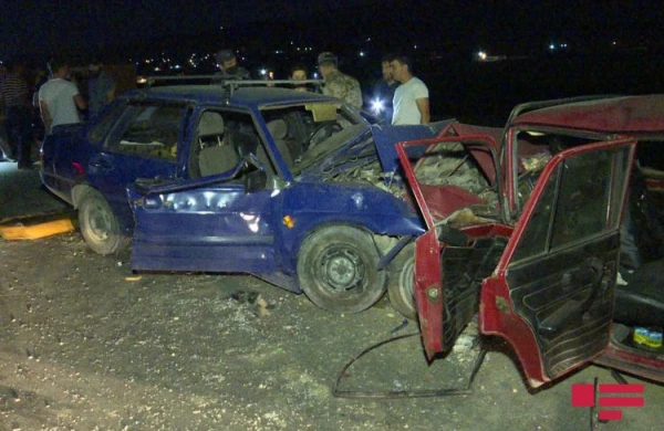Azərbaycanda qəzada 6 nəfər öldü,5 nəfər yaralandı