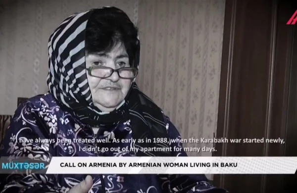 Bakıda yaşayan erməni qadından şok sözlər: Ermənilər alçaqdır - VİDEO