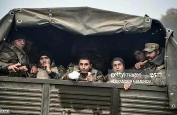 Erməni qoşunları Qarabağdan belə çıxarılır - FOTO