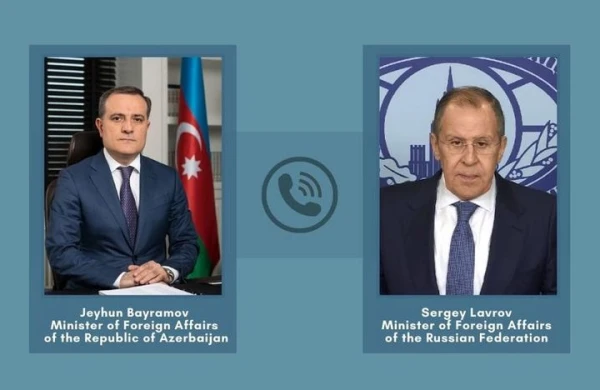 Azərbaycan və Rusiya XİN rəhbərlərinin arasında telefon danışığı olub