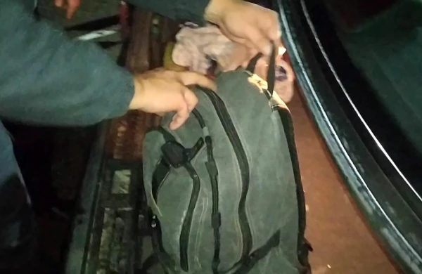 Bakıda kamendant postunda şok anlar - ANBAAN VİDEO