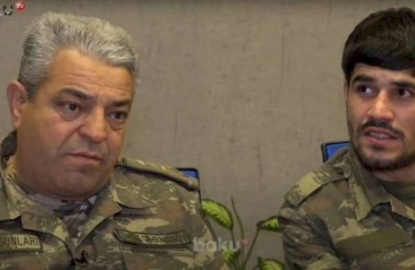 Düşmənə qarşı ata-oğul çiyin-çiyinə: “Minomyot gəldikcə, Rəşadı qucaqlayırdım ki, ona dəyməsin” — VİDEO