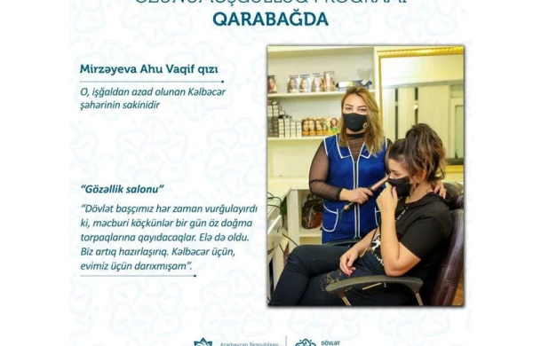 Özünüməşğulluq proqramı Kəlbəcərdə - FOTO