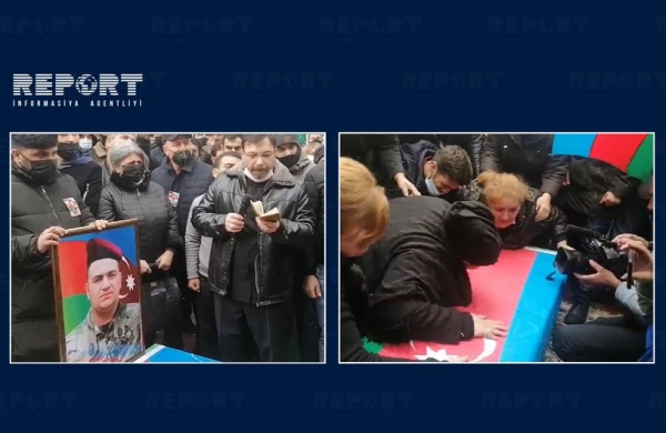 Şəhidimiz dəfn olundu